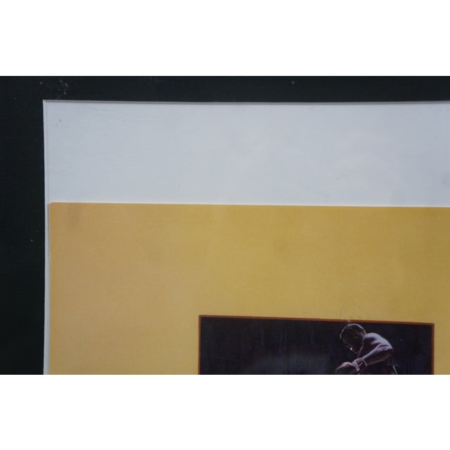 Late 20th Century Muhammad Ali Michael Elins Signed Limited Edition Boxing Collage 31" For Sale - Image 11 of 14