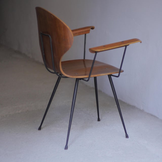 1950s Vintage Armchair by Carlo Ratti, 1950s For Sale - Image 5 of 17