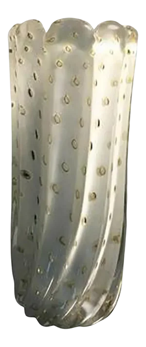 1950s Ercole Barovier Barovier & Toso Cordonato D'oro Vase