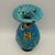 Brutalist Fat Lava Blue Turquoise Ceramic Vase by Charles Cart, Vallauris, France, 1960s For Sale - Image 6 of 15