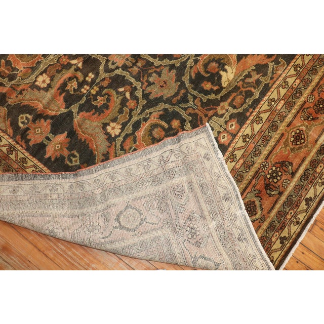 Antique Persian Malayer Rug For Sale - Image 9 of 18