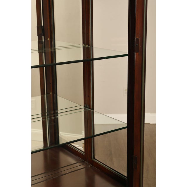 Wood Thomasville Contemporary Display Cabinet For Sale - Image 7 of 18
