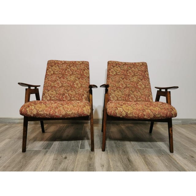 Set of Vintage Armchairs from Tatra For Sale - Image 14 of 18