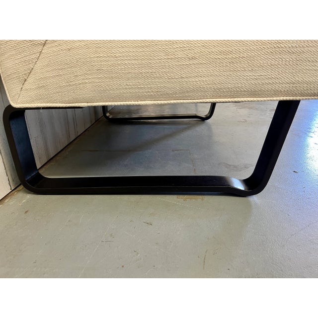 Off-white Edward Wormley Slipper Sofa for Dunbar For Sale - Image 8 of 13