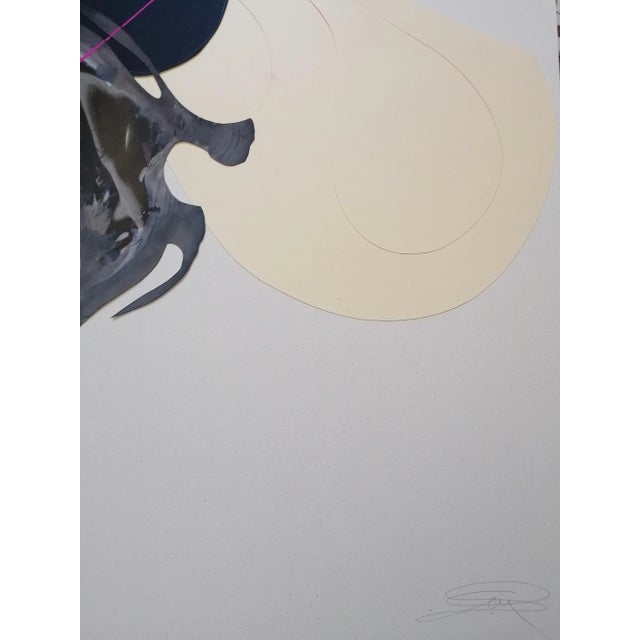 Stefano Mazzolini, Grifa, 2023, Collage on Paper For Sale - Image 6 of 7