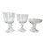 Crystal Yale Champagne, Red Wine and White Wine Glasses from Val Saint Lambert, 1970s, Set of 27 For Sale - Image 14 of 14