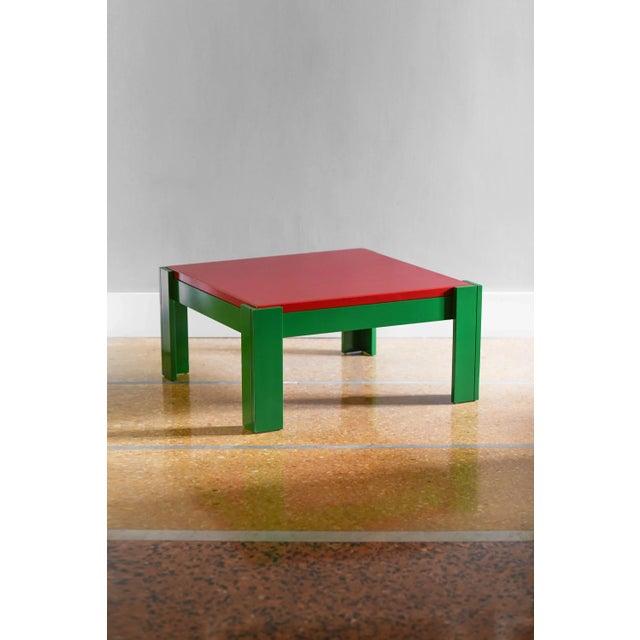 Coffee Table in Lacquered Wood, Italy, 1960s For Sale - Image 6 of 6