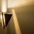 1960s Pyramid-Shaped Brass Wall Lamp, 1970s For Sale - Image 5 of 10