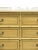 Metal Vintage Henry Link Cream Colored Faux Bamboo Six Drawer Dresser For Sale - Image 7 of 15