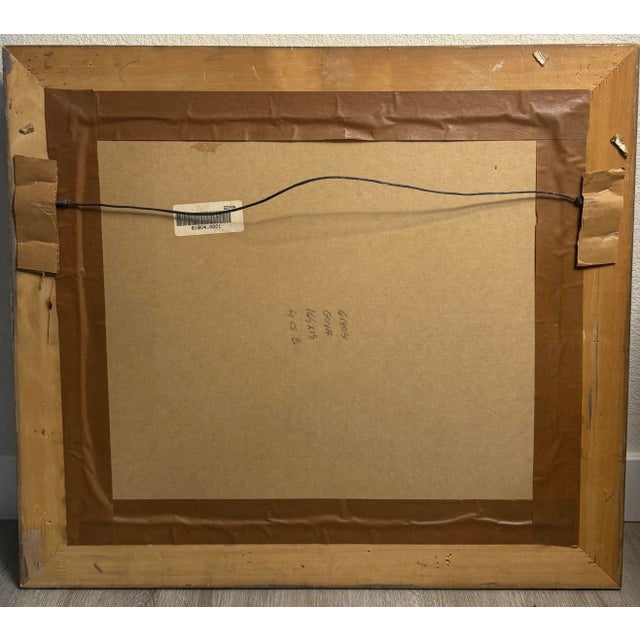 Impressionist Francisco De Goya Etching Framed “Yo Lo Vi” (Plate 44, Los Desastres De La Guerra) — 20th-Century Restrike Etching Guerra For Sale - Image 3 of 3