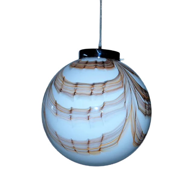 Sphere Triplex Murano Ball Lamp For Sale