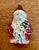 Early 20th Century Antique German Mercury Glass Santa Ornaments, Set of 2 For Sale - Image 5 of 9