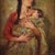 Spanish Artist, Maternity, 20th Century, Oil Painting For Sale - Image 8 of 11