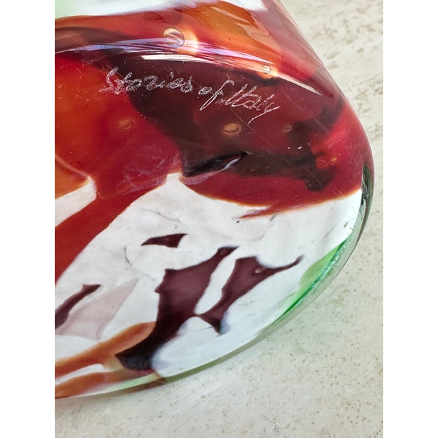 Stories of Italy Nougat large hand-blown vase in excellent, like new condition. • The last photos show another Stories of...