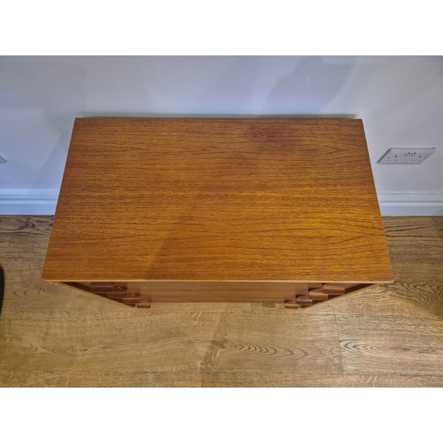 Stag Cantata Teak Chest of Drawers Ron Carter 1960s from Stag For Sale - Image 10 of 18