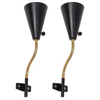 Wall Lamps, Sweden, 1950s, Set of 2 For Sale