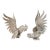 French Fighting Bird Table Ornaments, Set of 2 For Sale
