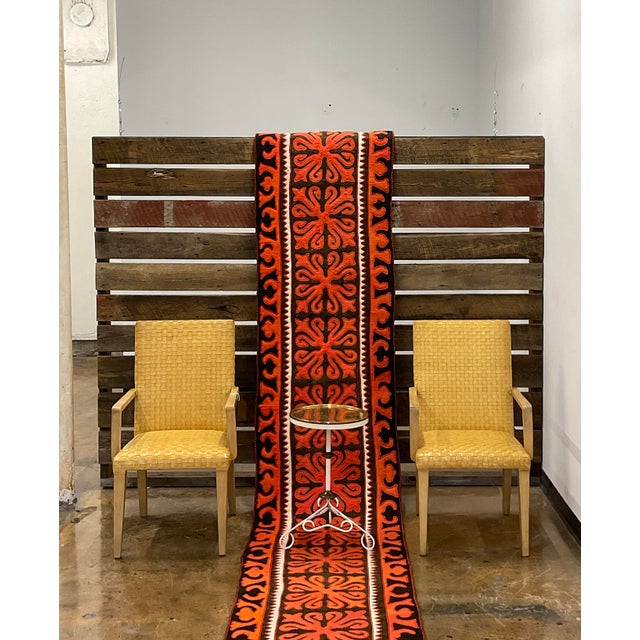 Vintage Shyrdak Felt Runner 2'4" X 21'5" For Sale - Image 13 of 17