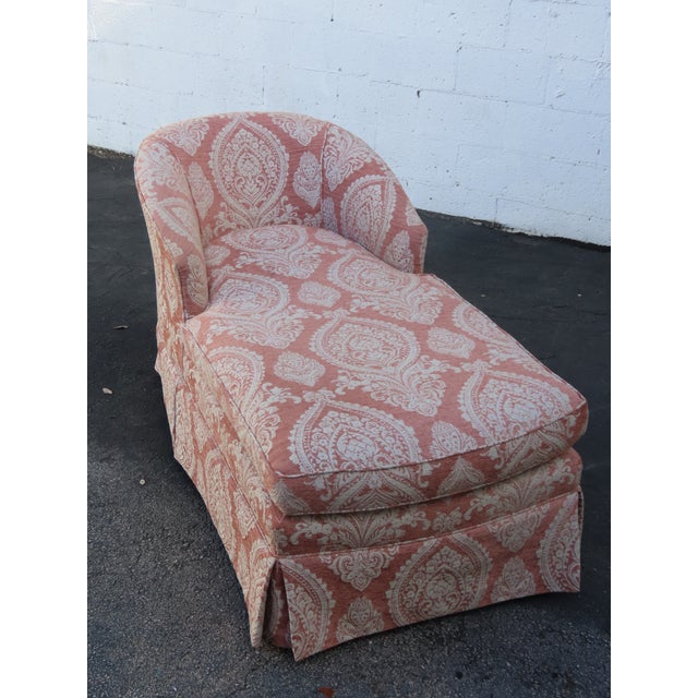 French Long Large Fainting Couch Chaise Lounge 6652 For Sale - Image 15 of 17