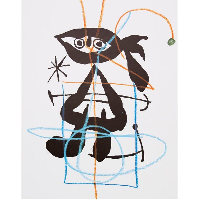 Joan MIRO (1893-1983) Exhibition (Sala Gaspar 1983) Original color poster Signed in the plate On poster paper 69 x 48 cm...