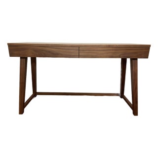 Gervasoni Gray 50 Writing Desk by Paola Navone – Walnut Finish For Sale