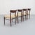 Mid-Century Modern Dining Chairs from Lübke, 1960s, Set of 4 For Sale - Image 3 of 18