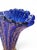 1990s Blue Murano Fan Vase by Vittorio Rigattieri, Italy, 1999 For Sale - Image 5 of 7