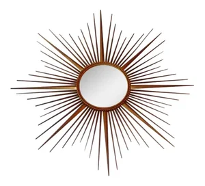 Vintage Chaty Vallauris French Sunburst Mirror