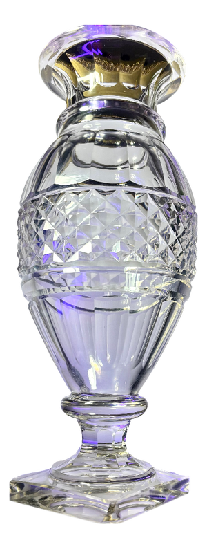 Large Vintage Vase from Baccarat, 1820