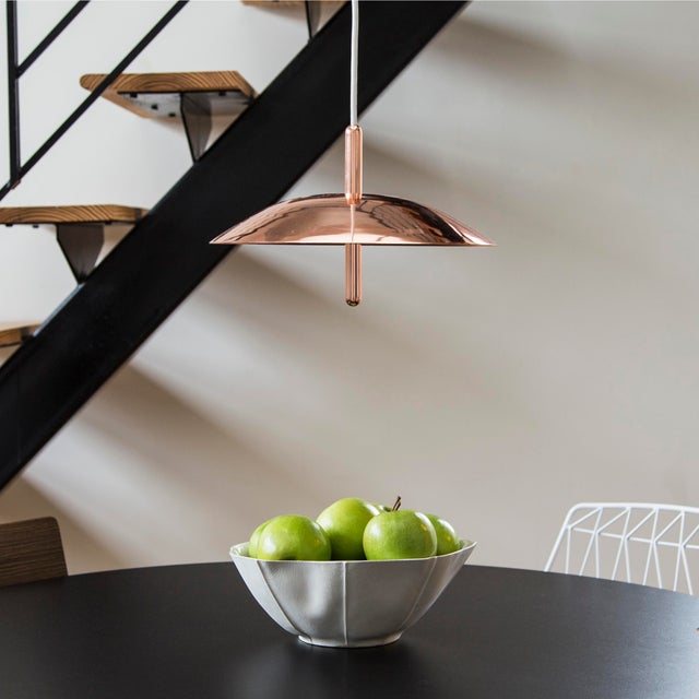 Souda Signal Pendant, Black and Copper, From Souda, Modern Led Hanging Light For Sale - Image 4 of 5