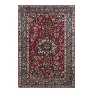 Antique Nain Rug 3'6'' x 5'2'' For Sale