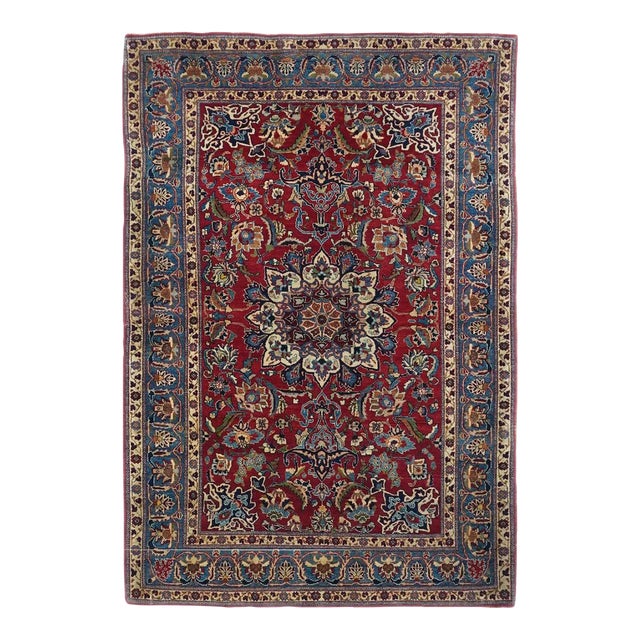 Antique Nain Rug 3'6'' x 5'2'' For Sale