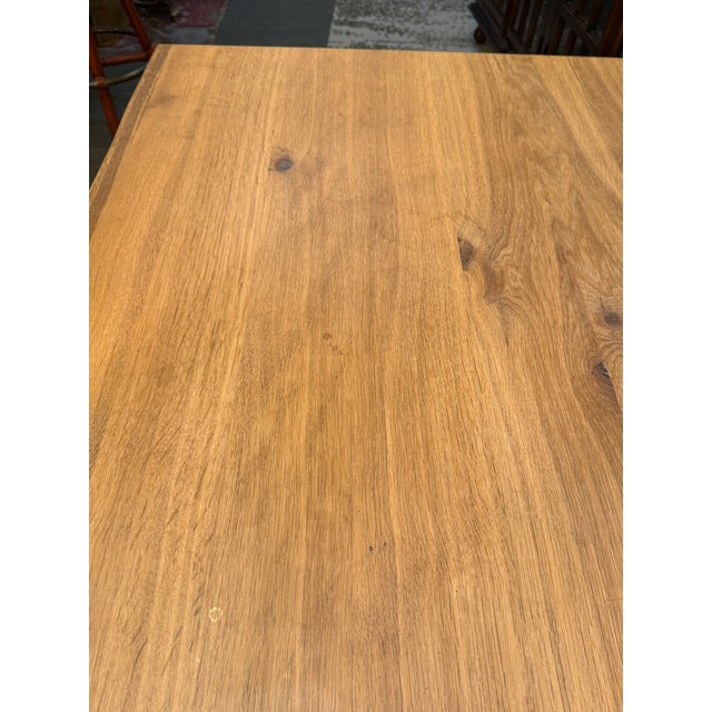 Crate & Barrel Dakota Table and Benches, Set of Three For Sale - Image 16 of 17