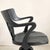 Late 19th-century American office chair Matte black paint Some visible signs of wear and restoration (see photos) Slight...