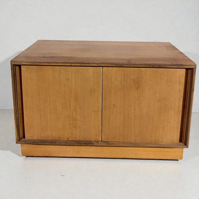 Wood Mid-Century Storage Cabinet in Teak Veneer with Sliding Door from G-Plan, 1960s For Sale - Image 7 of 7
