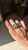 Set in 18k Gold, 6.70 Carats, Natural Zambian Emerald & Diamonds Cluster Ring, Size 6 For Sale - Image 10 of 11