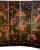 Dutch Six Panel Chinoiserie Decorated Leather Screen For Sale - Image 4 of 10