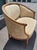 French Fine Antique French Curved Side Settee For Sale - Image 3 of 10
