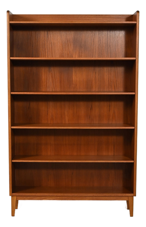 Scandinavian Teak Bookcase by Ferdinand Lundquist, 1960s