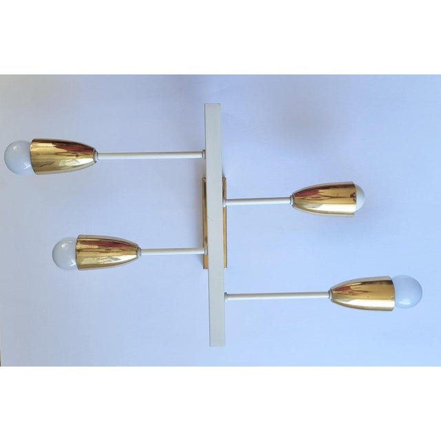 1960s Mid-Century Wall Lamps in the style of Stilnovo, 1960s, Set of 2 For Sale - Image 5 of 18