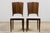 A refined set of six French Art Deco dining chairs sourced in Provence, dating to the late 1920s. The design is defined by...