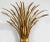 Vintage Gilt Sheaf of Wheat Electrified Wall Sconce For Sale - Image 4 of 7