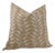 Folio Pillow Cover in Ochre, 22x22 Pillow For Sale