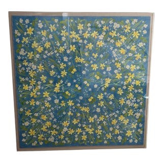 Paule Marrot Textile Design, Acrylic Frame, by Chanel Home. For Sale