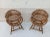 Wood Pair of Vintage Bonacina Rattan Sculptural Chairs Italy 1960s For Sale - Image 7 of 8