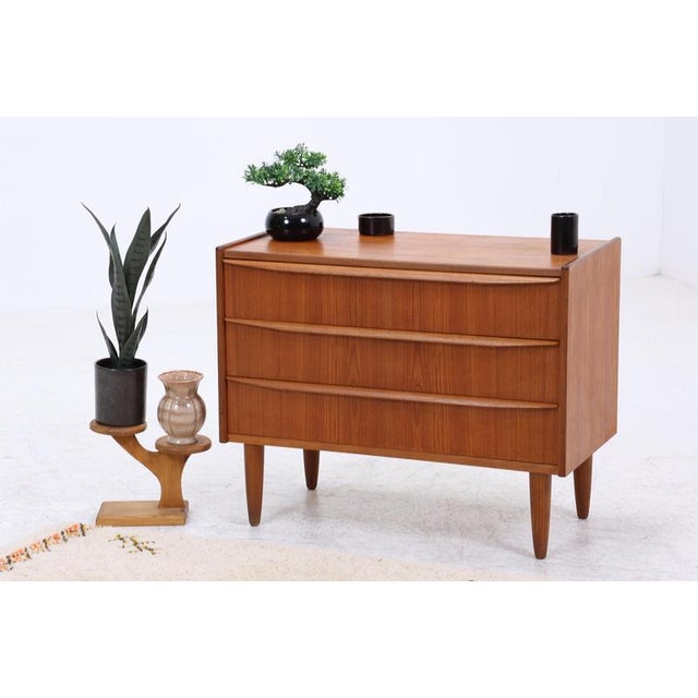 Mid-Century Teak Chest of Drawers, 1960s-1970s For Sale - Image 11 of 11