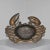 Mid-Century Modern Bronze Japanese Crab Dish. Stamped with makers mark and "Japan" on the underside. Circa 20th century.