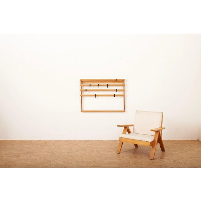 Vintage Wall Coat Rack by Carl Auböck for Werkstätte Carl Auböck, 1940s For Sale - Image 9 of 11