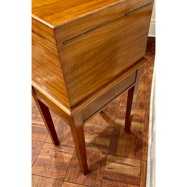 Alfred Dunhill Mahogany Humidor Cabinet | Gentleman’s Cigar Cabinet | English Tobacco Cabinet For Sale - Image 10 of 10