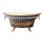 Antique French Black and Gilt Tole Jardiniere Cachepot For Sale